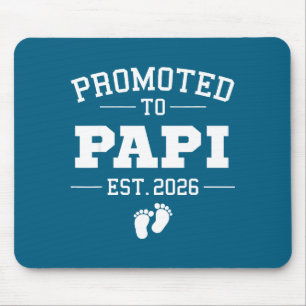 Promoted To Pa Est 2026 Pregnancy Announcement  Mouse Pad