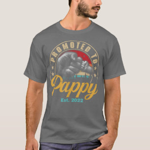 Promoted to Pappy Est 2022 Men Vintage First Time T-Shirt