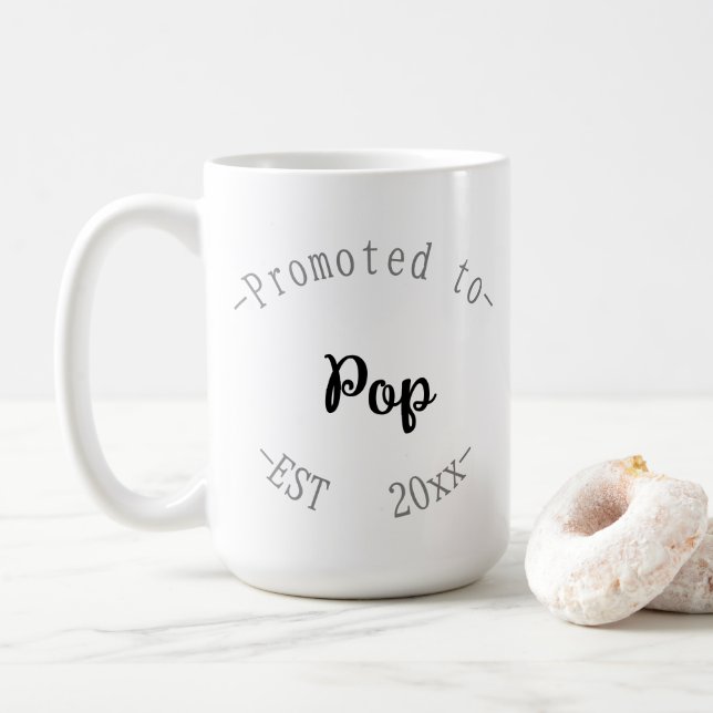 Promoted to Pop Coffee Mug (With Donut)