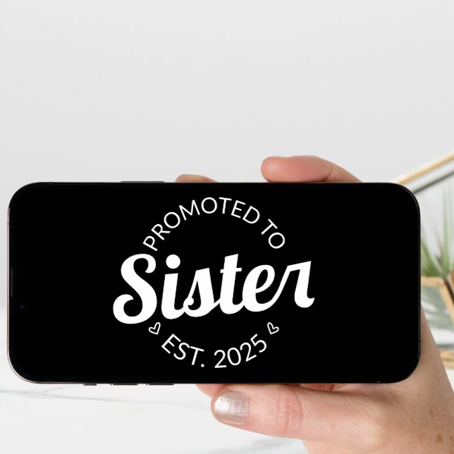 Promoted To Sister Est. 2025 I Card (Front Digital)
