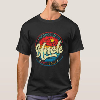 Promoted To Uncle 2023 First Time Father s Day New T-Shirt