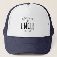 Promoted to Uncle 2023 New Uncle Trucker Hat