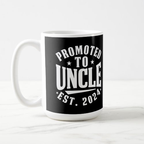 Promoted To Uncle 2024 Pregnancy Announcet 1St Coffee Mug