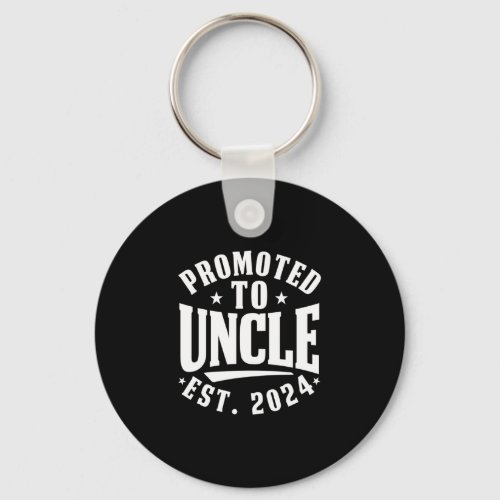 Promoted To Uncle 2024 Pregnancy Announcet 1St Keychain