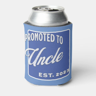 Promoted To Uncle Est. 2023 For First Time Uncle Can Cooler
