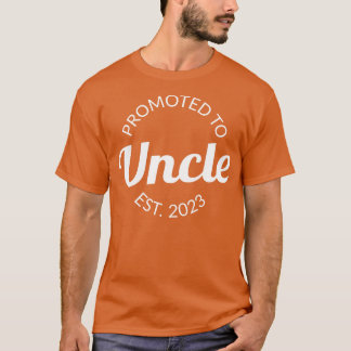 Promoted To Uncle Est 2023 I T-Shirt