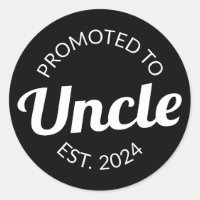 Promoted To Uncle Est. 2024 I