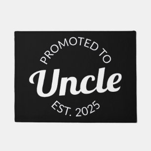 Promoted To Uncle Est. 2025 I Doormat