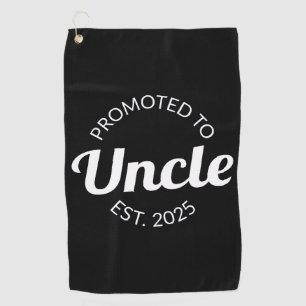 Promoted To Uncle Est. 2025 I Golf Towel