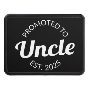 Promoted To Uncle Est. 2025 I Hitch Cover