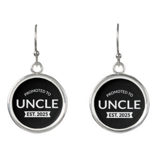 Promoted To Uncle Est. 2025 II Earrings
