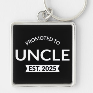 Promoted To Uncle Est. 2025 II Keychain