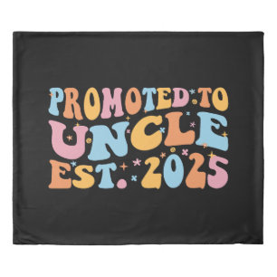 Promoted To Uncle Est. 2025 III Duvet Cover