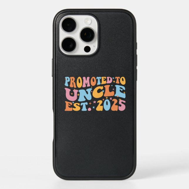 Promoted To Uncle Est. 2025 III Otterbox iPhone Case (Back)