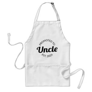 Promoted To Uncle Est. 2026 I Adult Apron