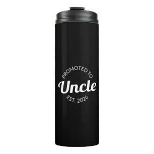Promoted To Uncle Est. 2026 I Thermal Tumbler