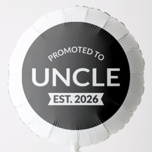 Promoted To Uncle Est. 2026 II Balloon