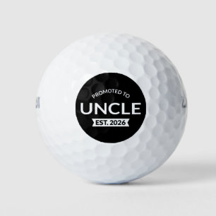Promoted To Uncle Est. 2026 II Golf Balls