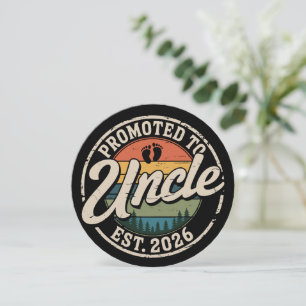 Promoted To Uncle Est 2026 Pregnancy Announcement 