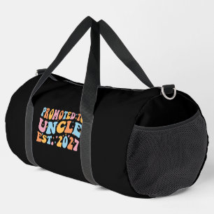 Promoted To Uncle Est 2027 New Uncle Duffle Bag