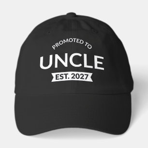Promoted To Uncle Est 2027 New Uncle II Hat