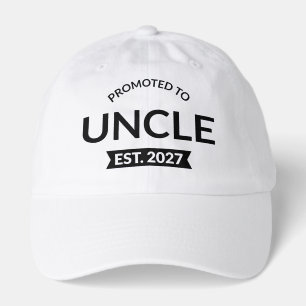 Promoted To Uncle Est 2027 New Uncle II Hat