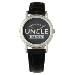 Promoted To Uncle Est 2027 New Uncle II Watch