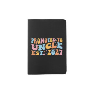 Promoted To Uncle Est 2027 New Uncle Passport Holder