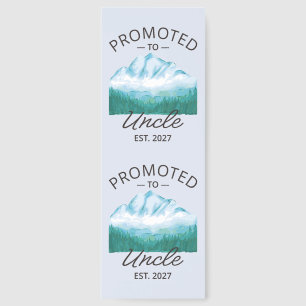 Promoted To Uncle Est 2027 New Uncle VI Bookmarks