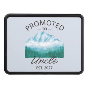 Promoted To Uncle Est 2027 New Uncle VI Hitch Cover