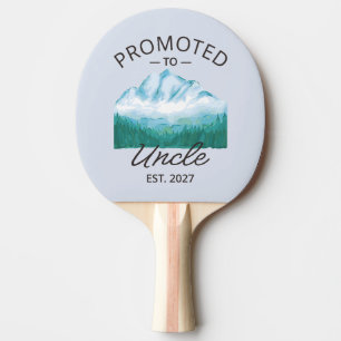 Promoted To Uncle Est 2027 New Uncle VI Ping Pong Paddle