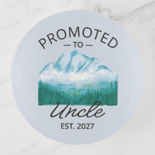 Promoted To Uncle Est 2027 New Uncle VI Trinket Tray