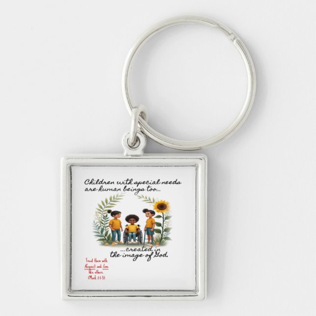 Promoting Children with Special Needs Keychain (Front)