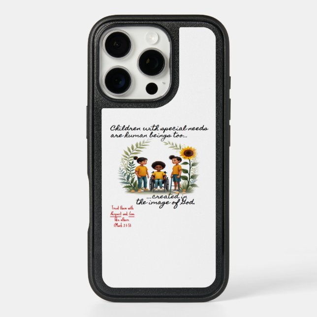 Promoting Children with SpecialNeeds Otterbox Case (Back)