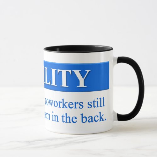 Promoting Workplace Stability Mug