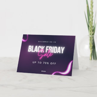 Promotion Black Friday Invitation