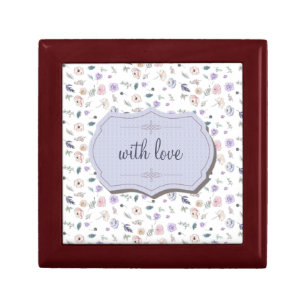 Promotion Bohemian Chic Floral Boho Girl Flowers Gift Box