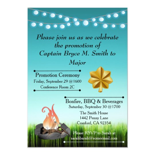 Promotion Celebration Invitation