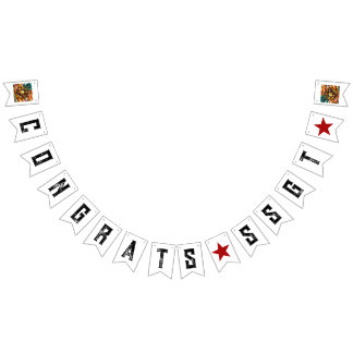 Promotion Congratulations Customizable USMC Bunting Flags