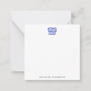 Promotion Gift Corporate Business Logo Custom Note Card