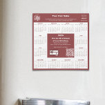 Promotion "Gift of Beauty" Calendar Magnet<br><div class="desc">The Promotion "Gift of Beauty" Calendar Magnet, part of the Smoky Topaz Hair Salon Biz Cards & Marketing Items collection, is the perfect year-round promotional tool for your hair salon. This square magnet for 2025 seamlessly blends promotional messaging, branding, and functionality to help promote gift certificates all year. The white...</div>