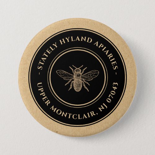 Promotional Apiary Button