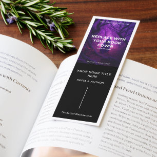 Promotional Book Cover Author Writer Swag Bookmarks