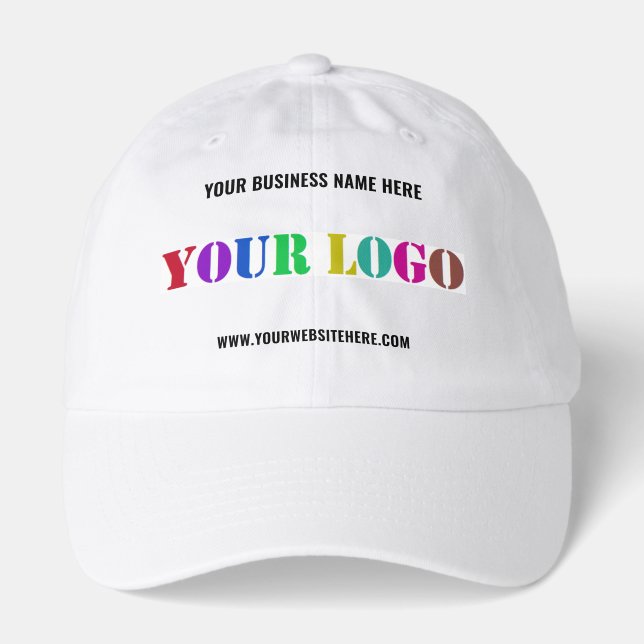 Promotional Branded Business Trucker Hat Template (Front)