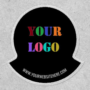 Promotional Branded Logo and Text Patch Example