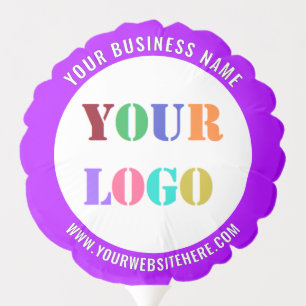 Promotional Business Balloon Template with Logo
