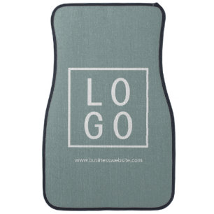 PROMOTIONAL BUSINESS BRANDED COMPANY WITH LOGO CAR FLOOR MAT