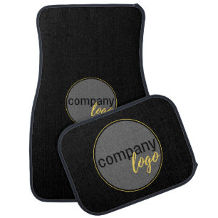 PROMOTIONAL BUSINESS BRANDED COMPANY WITH LOGO CAR FLOOR MAT