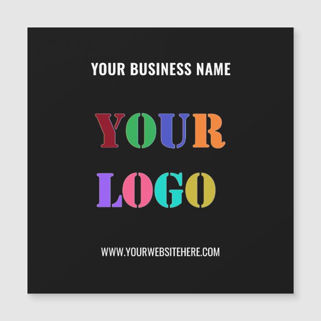 Promotional Business Cards Example Choose Color (Front)