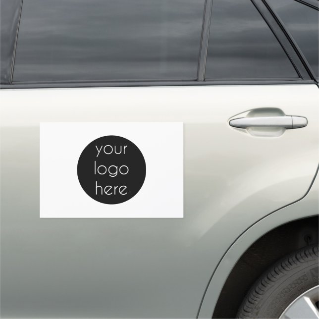 Promotional Business Company Logo Corporate Car Magnet (In Situ)